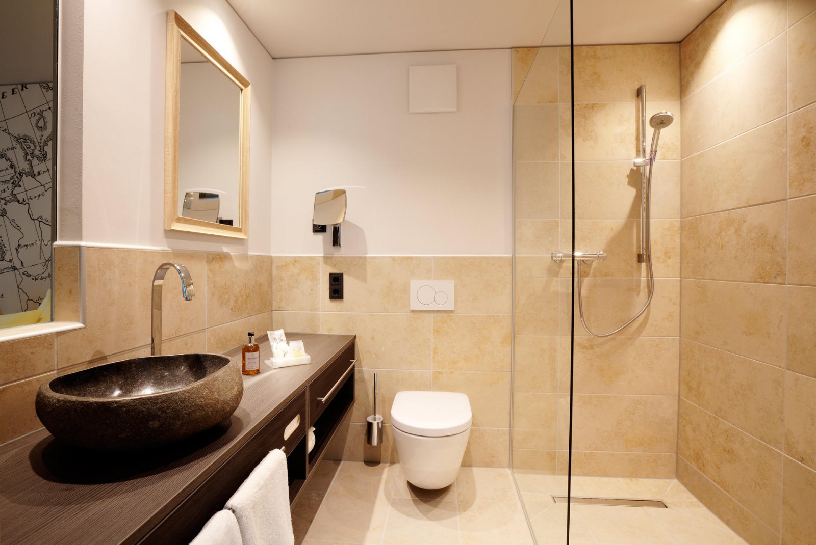 Bathroom Beilngries Double room - Hotel Gams Beilngries