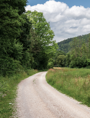 Fahrradweg in Beilngries