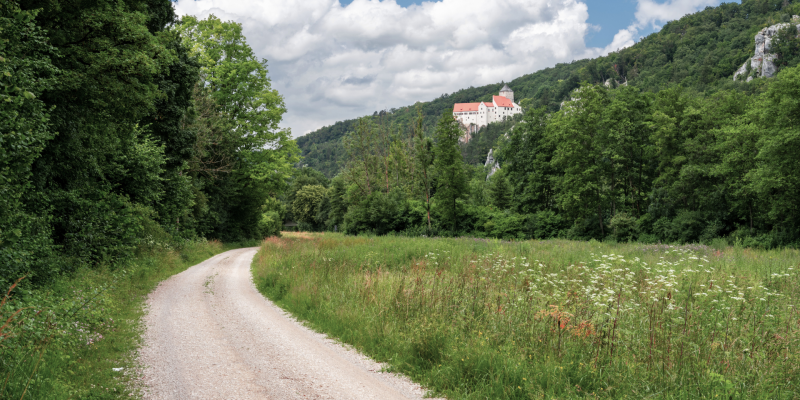 Fahrradweg in Beilngries