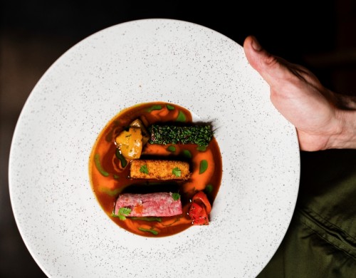 Gericht des Restaurants KräuterSchmied im Die Gams in Beilngries